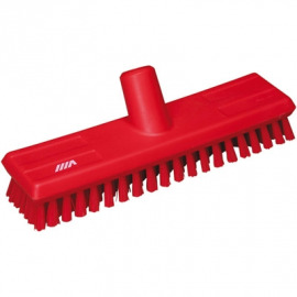tvrdá Kefa na čistenie podlahy 270x65x100 mm, 25 mm červené vlasy