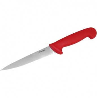filetovanie nôž 16cm červená